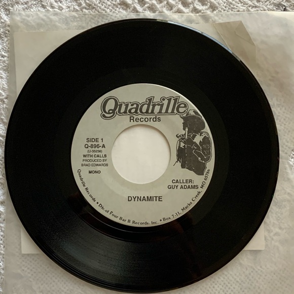 Rare Square Dance 45 “Dynamite” Quadrille Records Q-896 - Picture 1 of 5